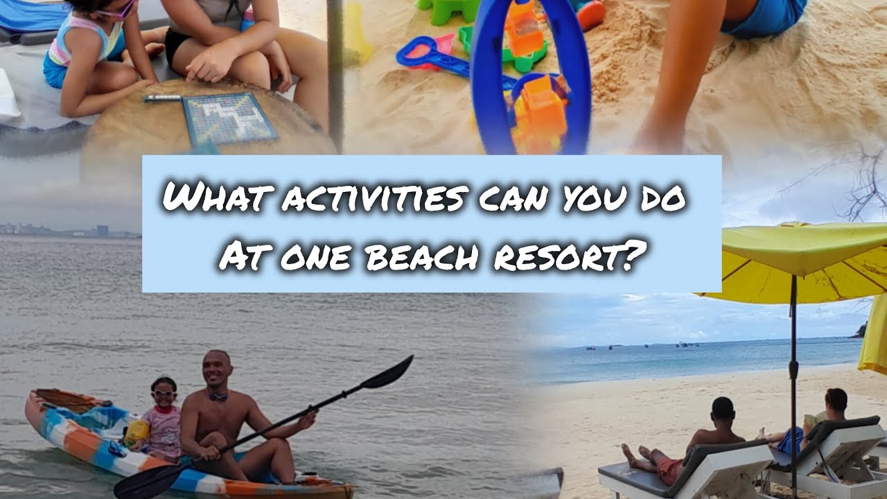 Beach activities at One Beach Resort, Koh Rong Sanloem