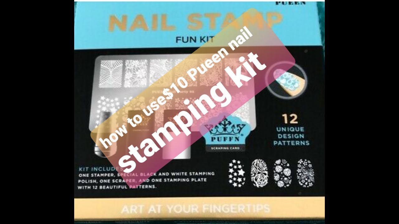 HOW TO USE A NAIL STAMPING KIT BY PUEEN 2020