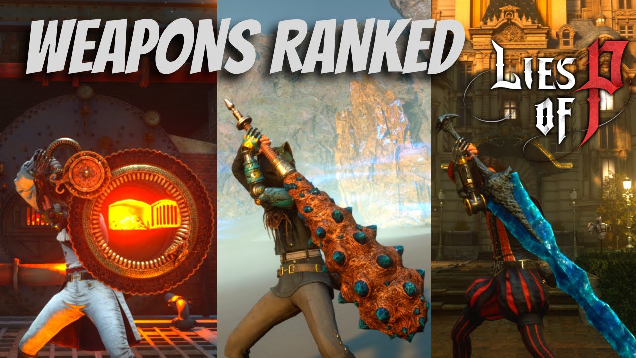 Best Weapon? Ranking ALL Boss Weapons In Lies of P