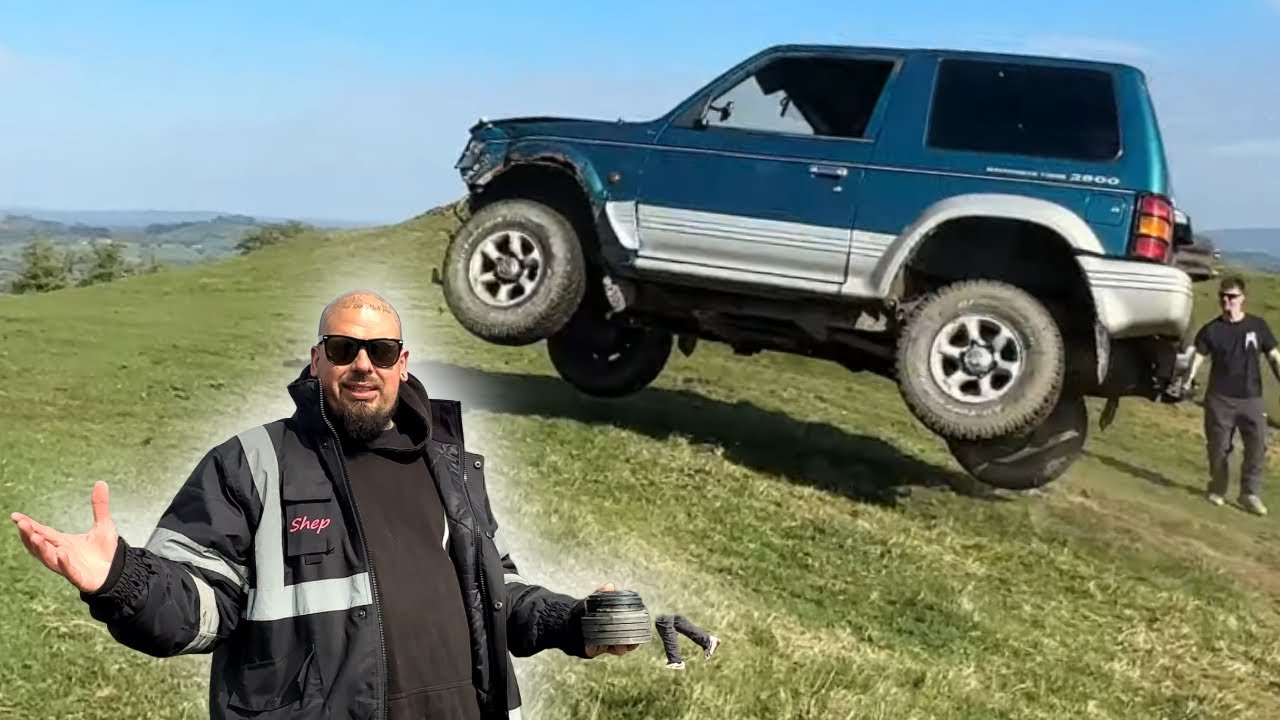 Pajero Durability Test - Mitsubishi Shogun Offroad - EP66