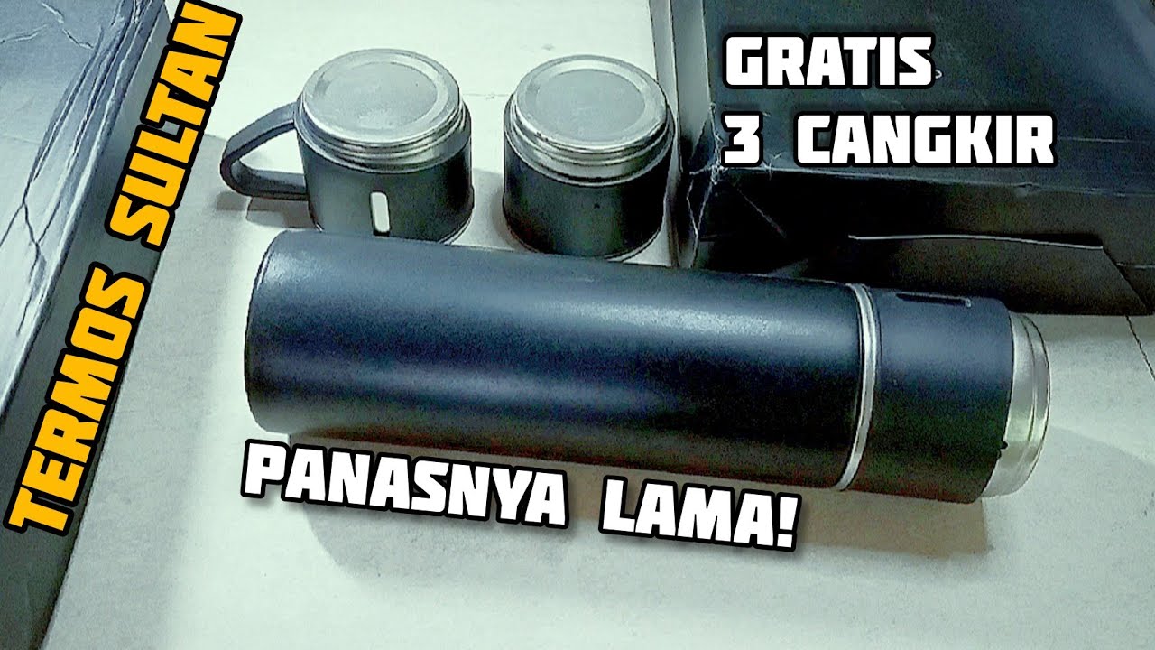 Review dan Test Termos Sultan yang Viral