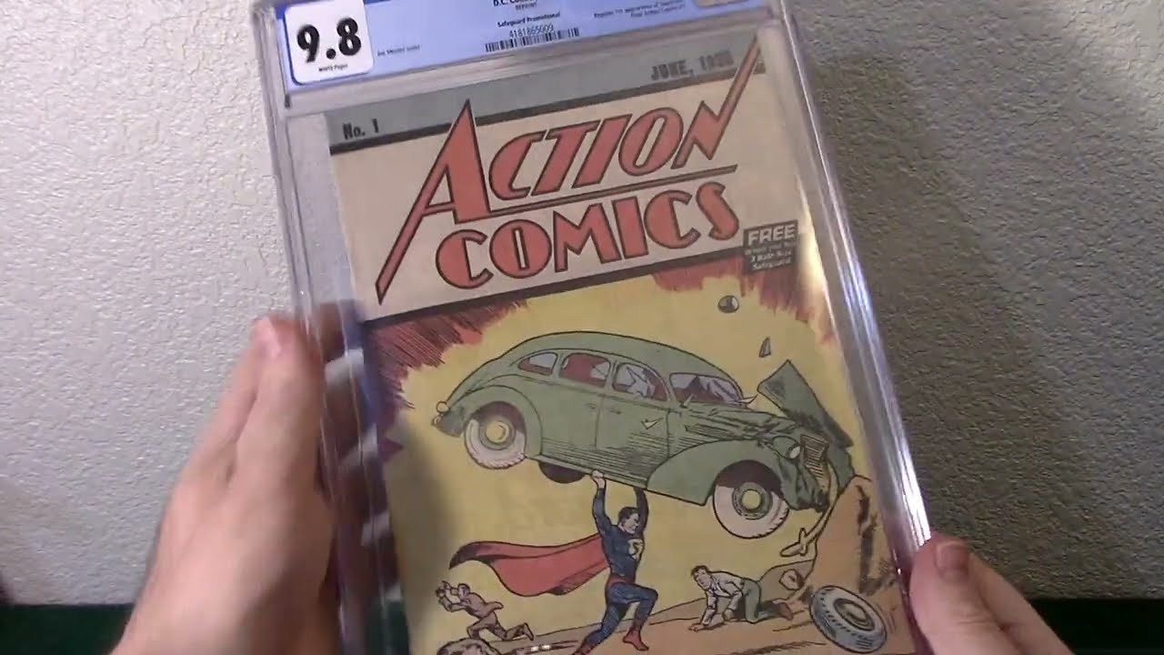 My Action Comics #1 First Superman Appearance - CGC Graded