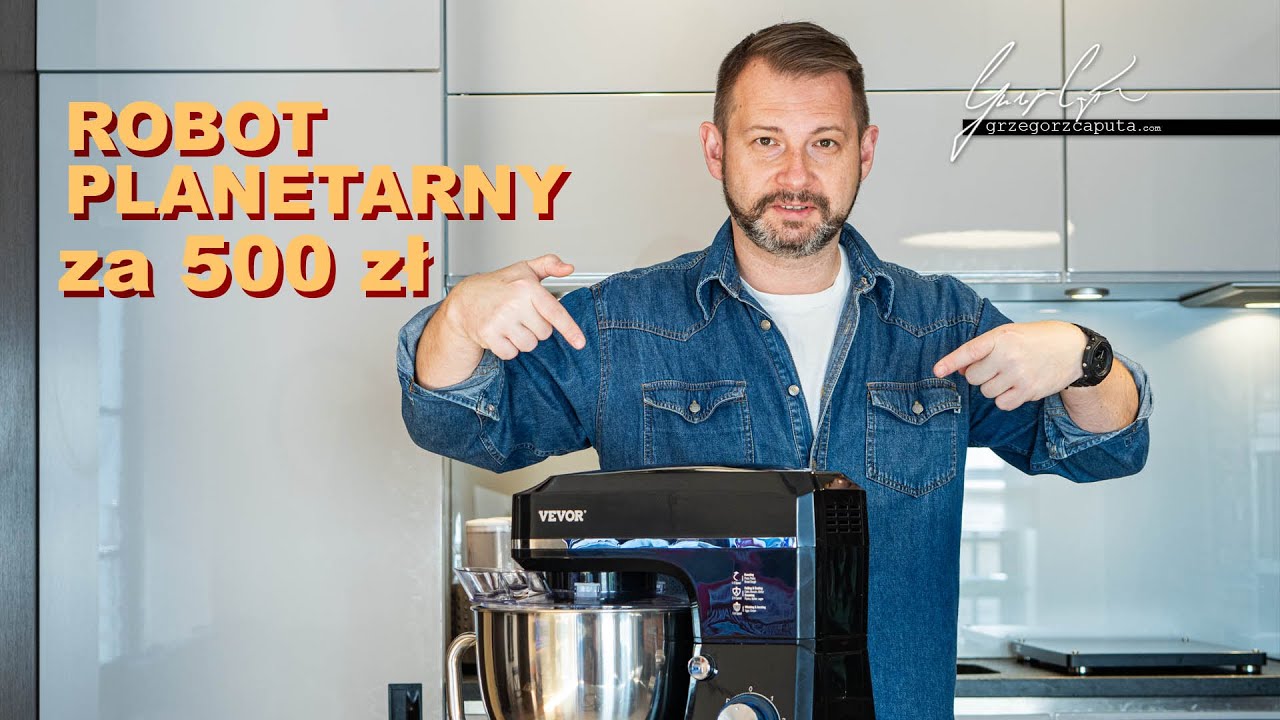 Tajemnicze pudełko - czyli czy robot planetarny za niecałe 500 zł  z Vevor.pl ma sens?
