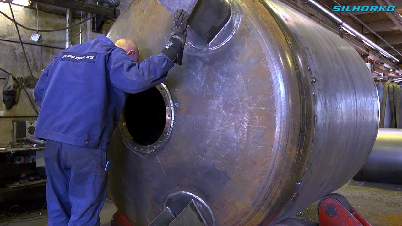 SILHORKO fremstilling af trykfiltre hos EUROTANK