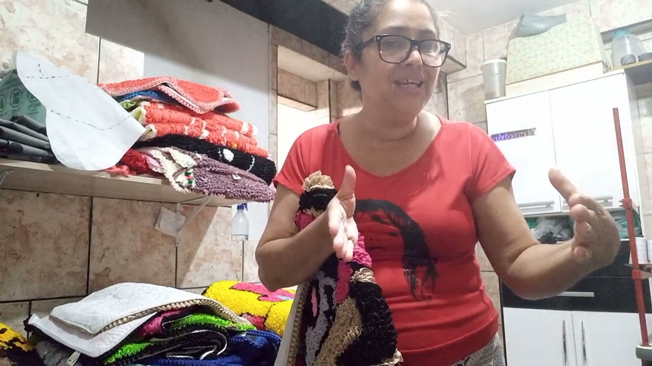 mostrando meus tapetes,  falando sobre forro e valores