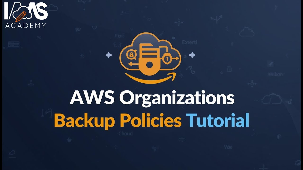How to Automate EC2 Backups Across AWS Accounts with Organizations Backup Policies