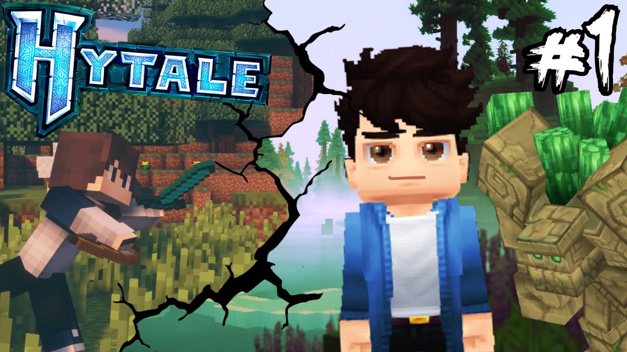Hytale Ep.1 - A Minecraft Noob Becomes A Hytale Noob...