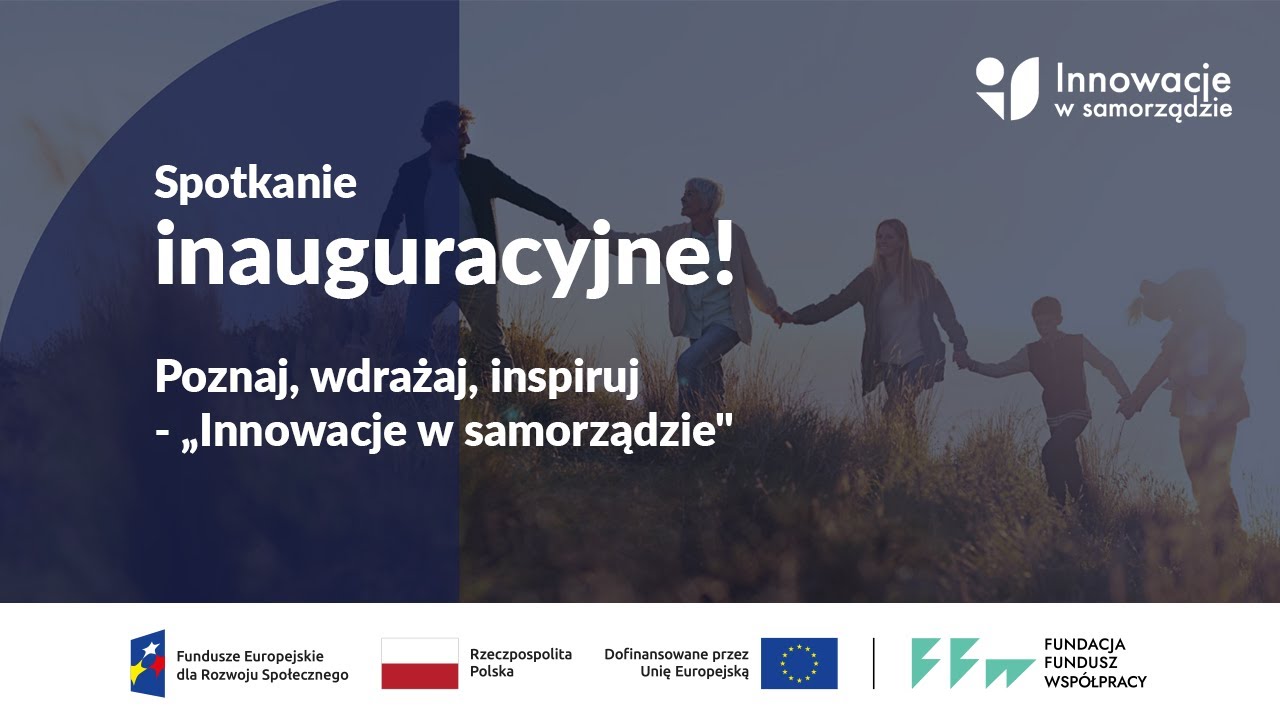 NA ŻYWO: Innowacje w Samorządzie – Spotkanie Inauguracyjne | 15.01.2026