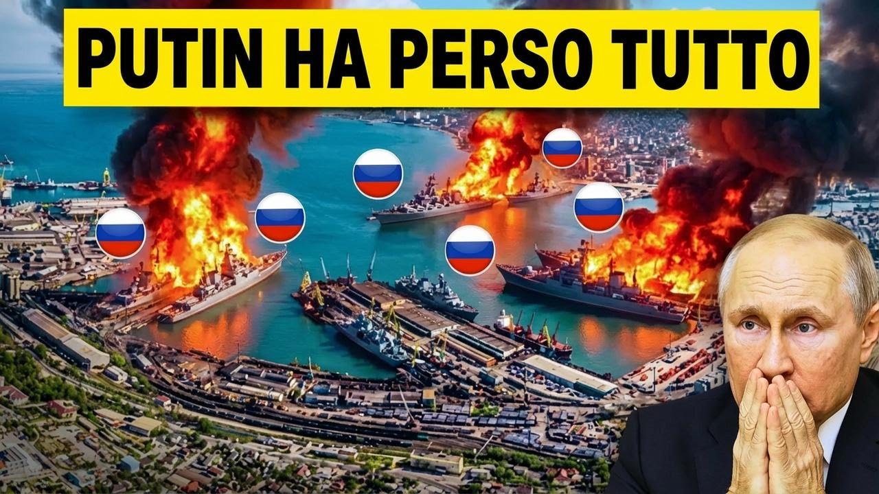 L'Ucraina ha appena CANCELLATO la base che la Russia giurava fosse intoccabile