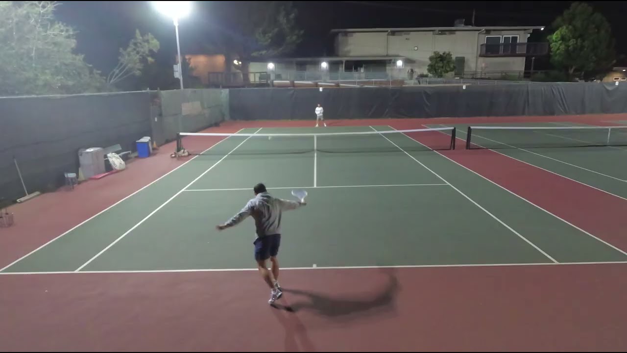 Tennis Practice 1 15 2026 with Sam