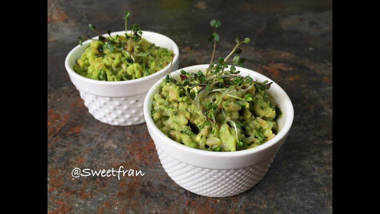 Risotto de arroz integral y palta. By SweetFran