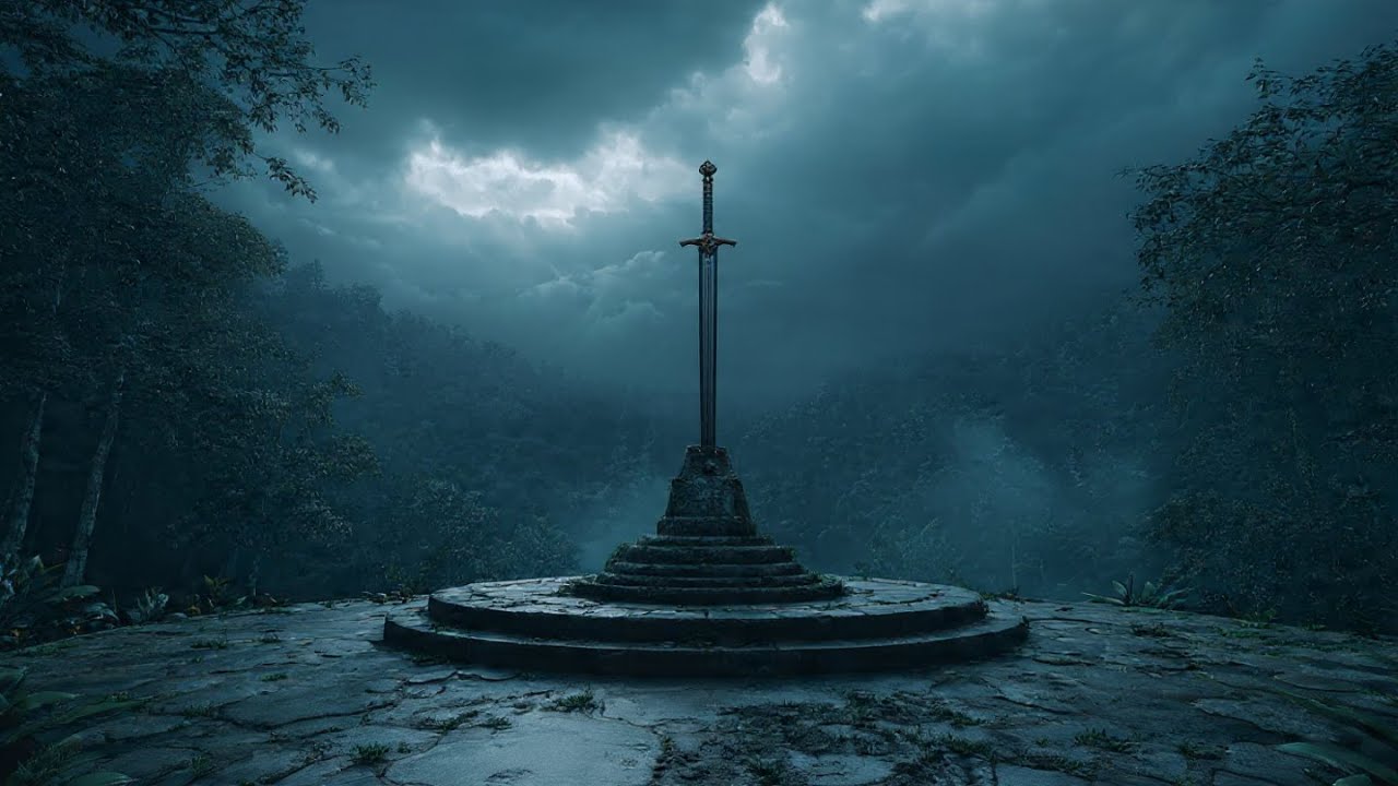 Midnight Rain on Mythic Blade | Dark Medieval Forest Ambience