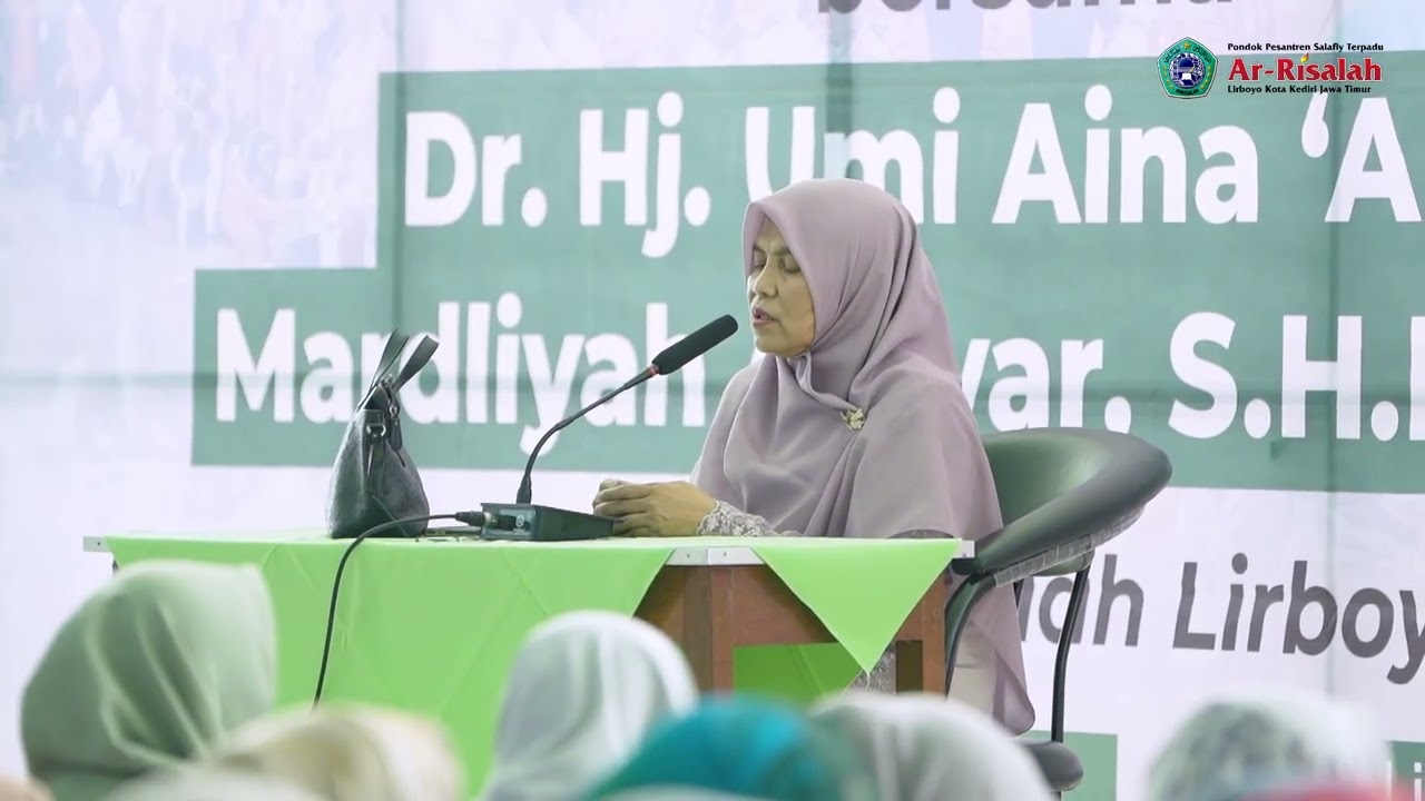 Ngaji Bareng dan Dialog Interaktif Dr. Hj. Umi Aina 'Ainaul Mardliyah Anwar Manshur, S.H.I., M.Pd.I.