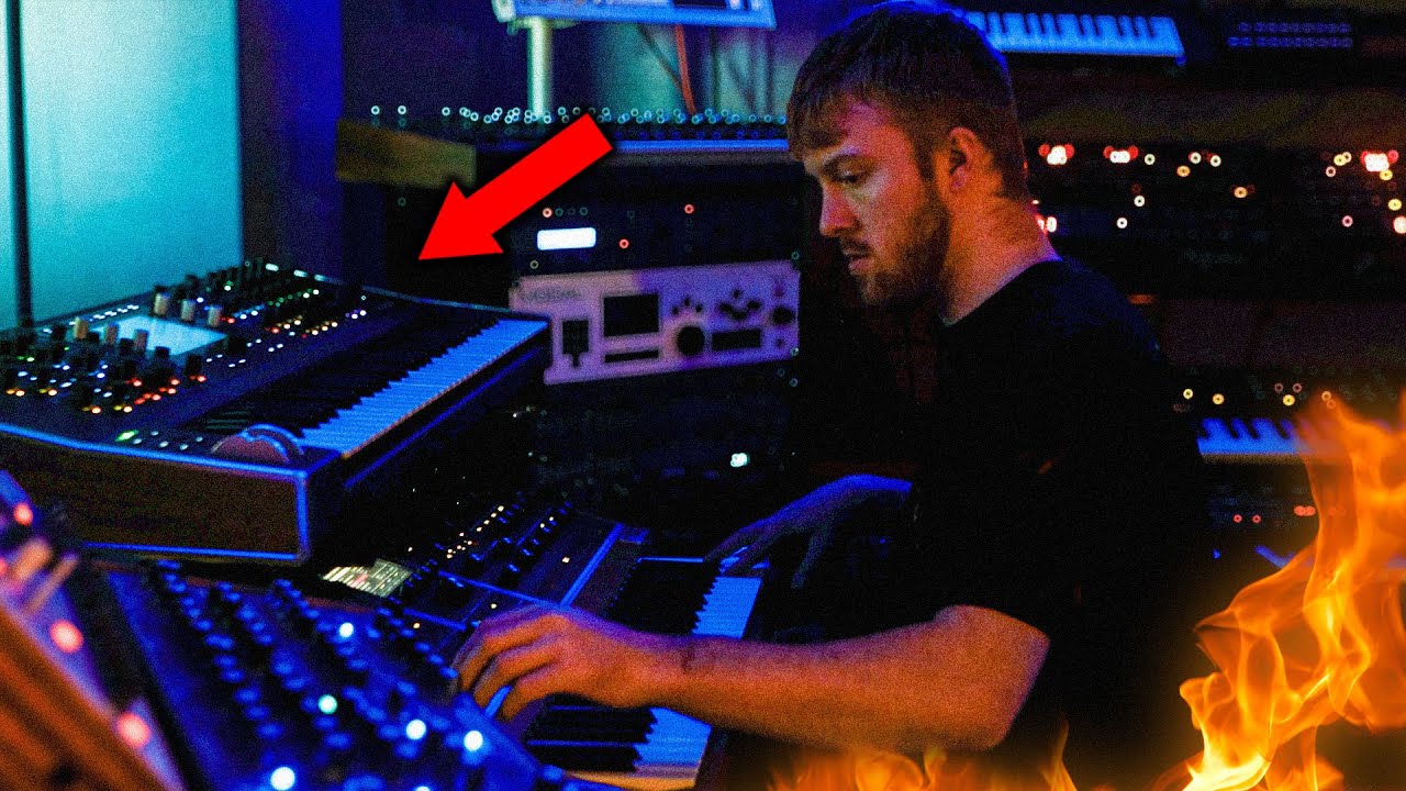 Beat Making In One Of The CRAZIEST Studio's I've Ever Seen