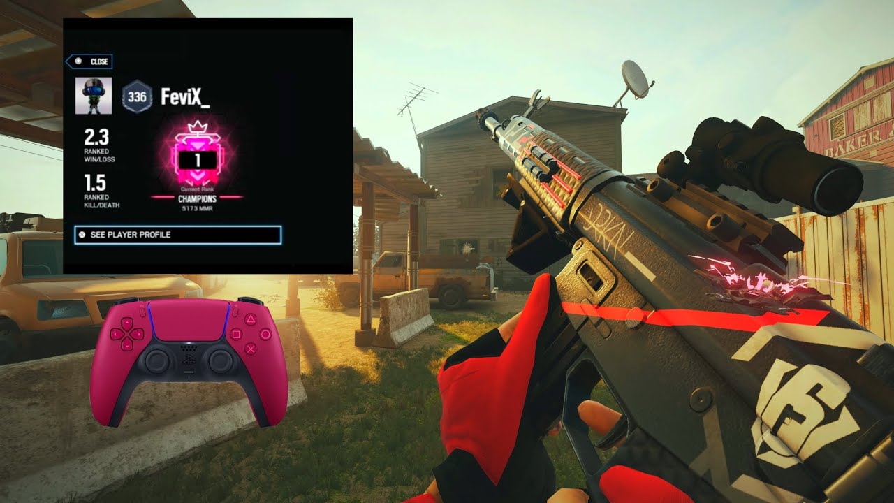THE #1Controller Settings TOP Champion on Operation Deep Freeze-Rainbow six siege (PS5/XBOX)