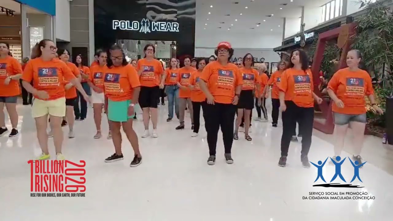 1 Billion Rising em Santa Bárbara d´Oeste - Break the Chain