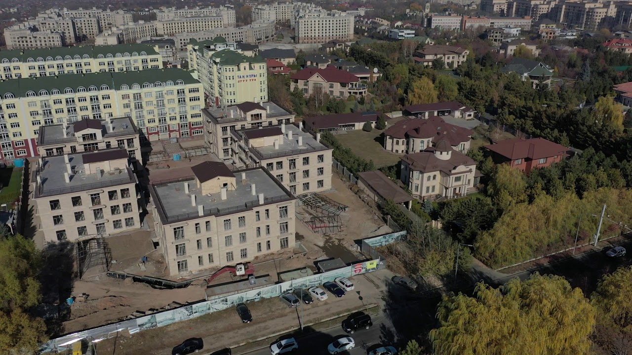 Алматы. Микрорайон Мирас. ЖК Долина Роз.