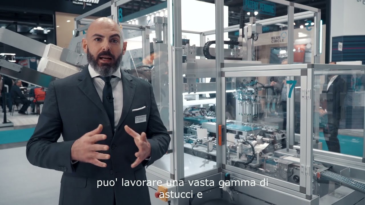 Host 2021 - new cartoning machine for self-protected capsules