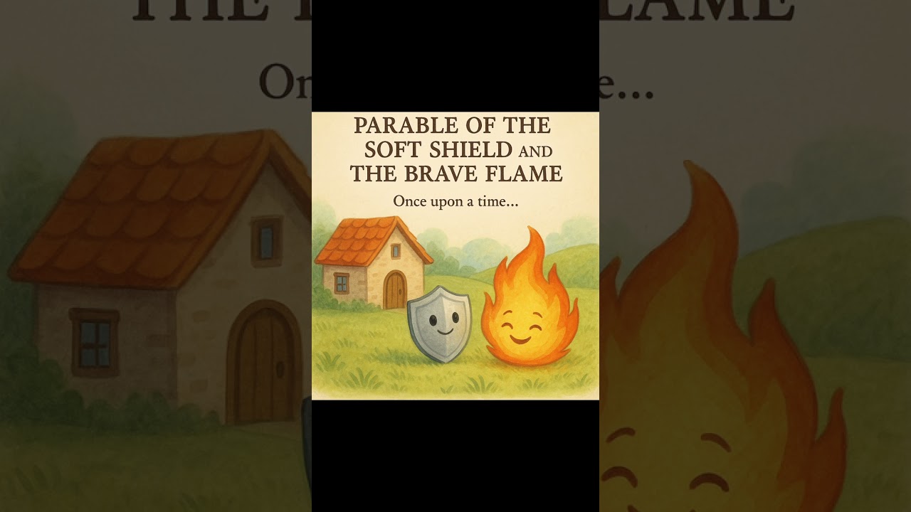 🧒📖 Parable of the Soft Shield and the Brave Flame