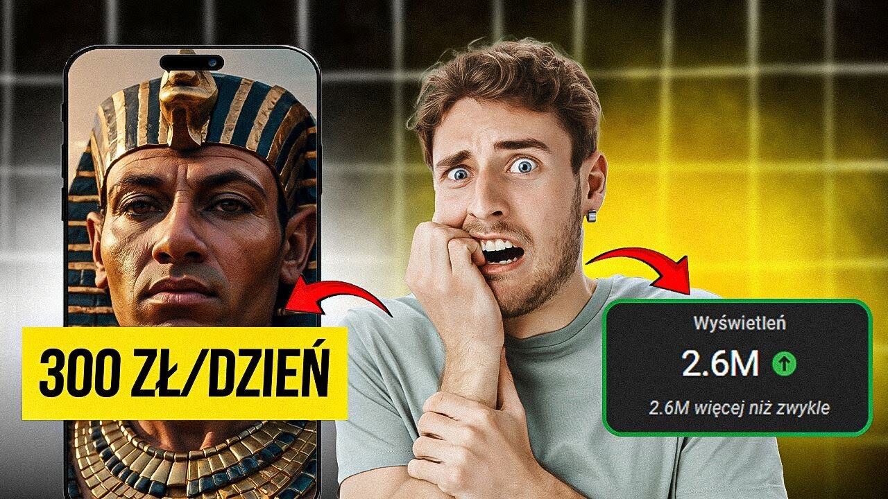 Jak Stworzyć VIRALOWE Filmy AI - PEŁNY PORADNIK (nawet 300 zł/dzień)