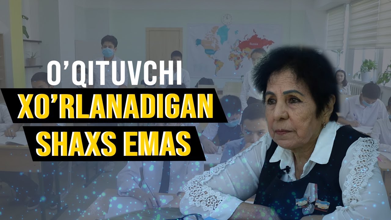 Oilada o‘qituvchining obro‘sini ko‘tarish lozim — 75 yoshli o‘qituvchi bilan suhbat