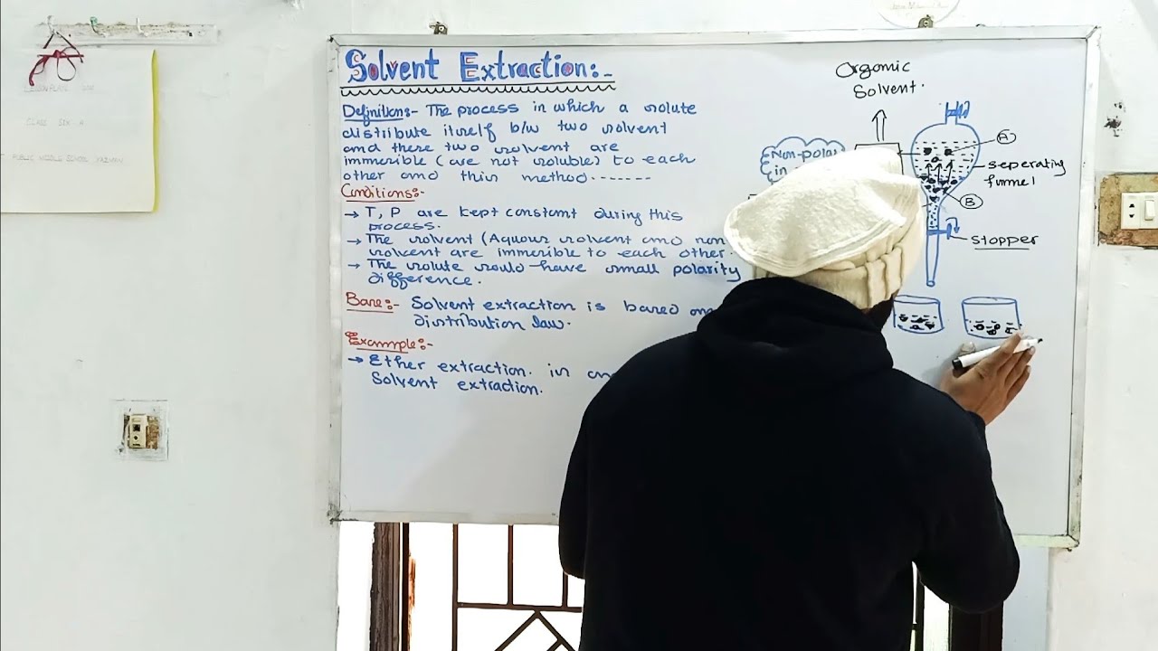 Solvent Extraction || Definition, procedure, Example etc | #Solventextraction