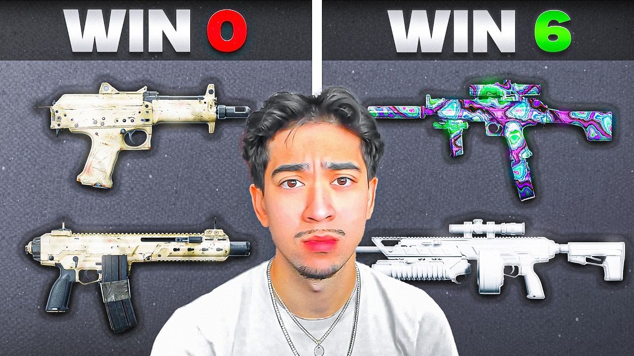 Warzone, but 1 Win = Bigger Weapon