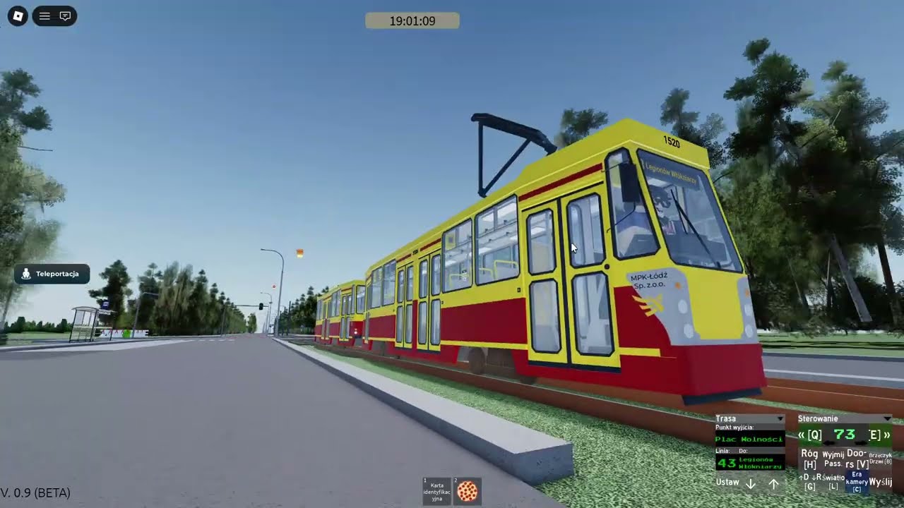 Jadę tramwajem dla staff z właścicielem tej gry !