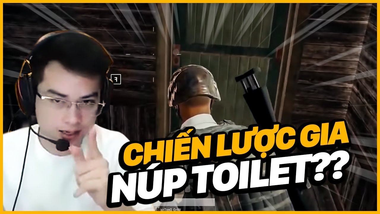 Chiến lược gia Win.D núp toilet phân tích vẫn top 1?! | CƯỜI RỤNG TRỨNG CÙNG WIN.D