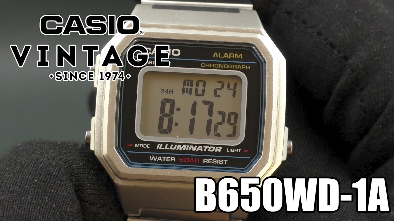 CASIO B650WD-1A Vintage