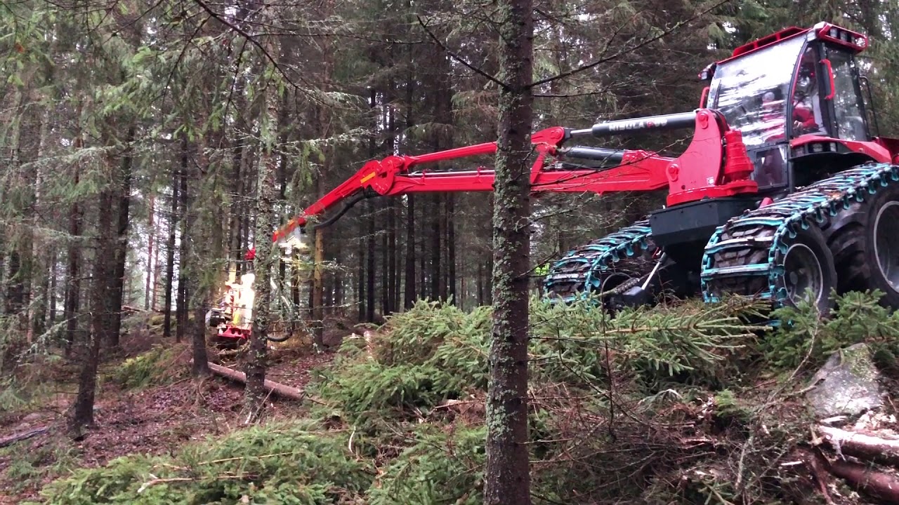 New 6-wheel Nisula N5 harvester with Nisula 500H harvester head. The Future Of Efficient Thinning