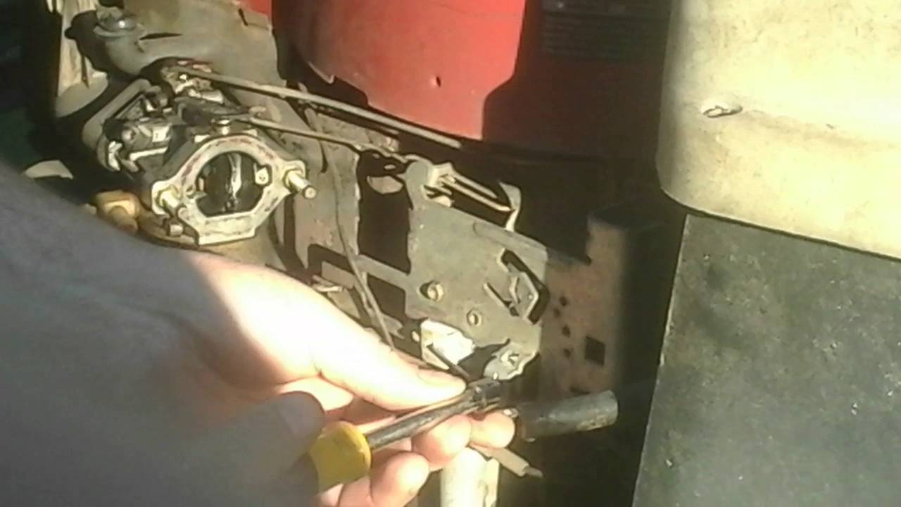 How To Set a Throttle And Choke Cable