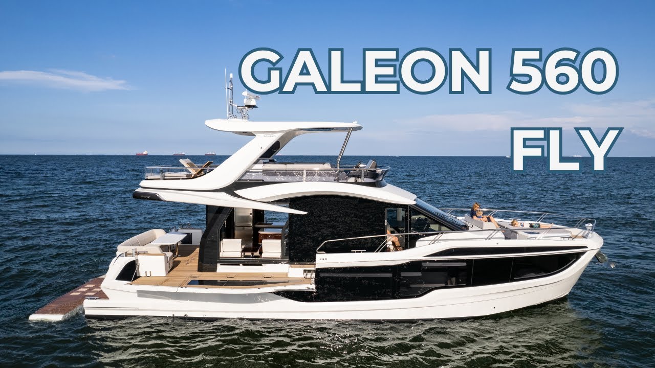 Galeon 560 FLY - Walkthrough