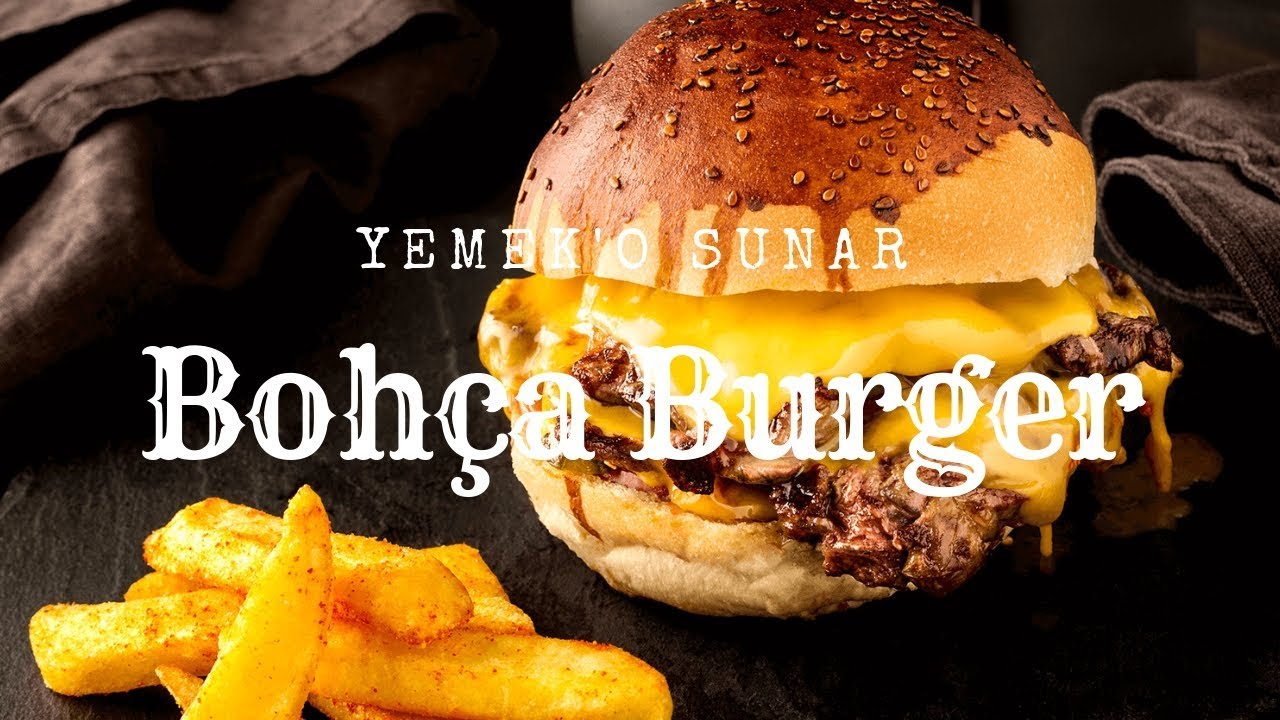 Bonfile ve Peynirli Boh&ccedil;a Burger