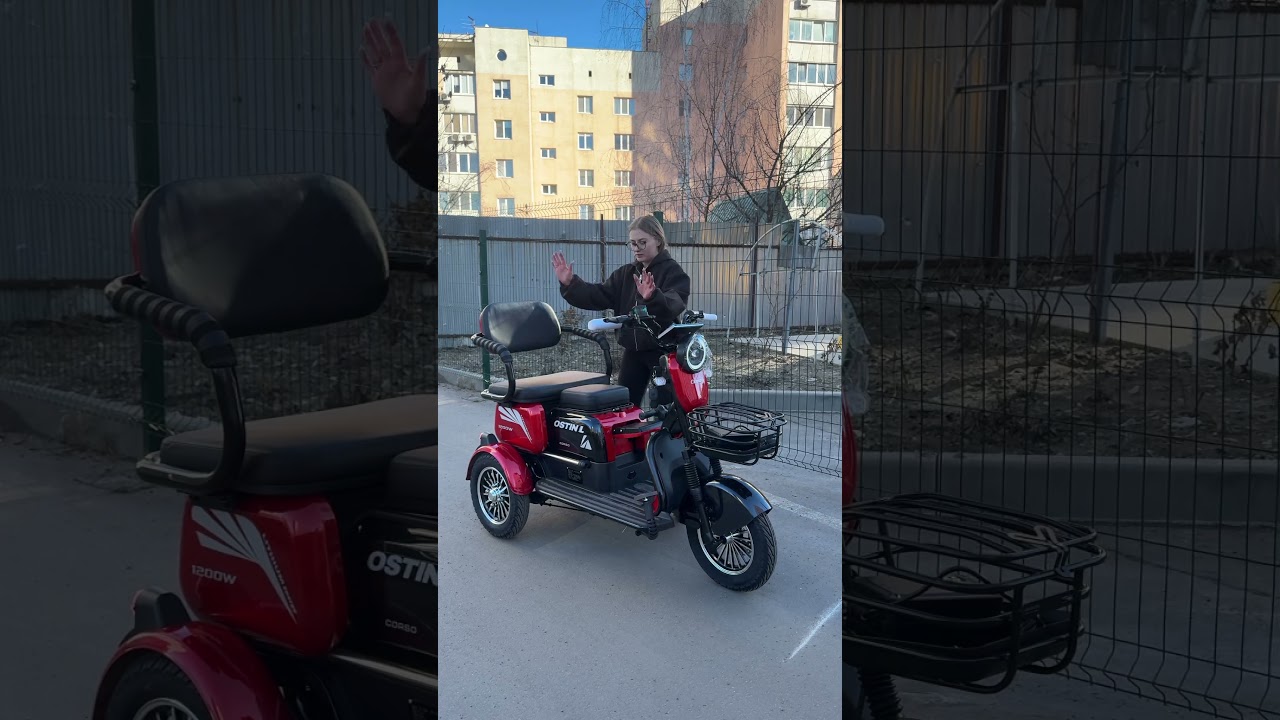 Електричний трицикл Corso Ostin L