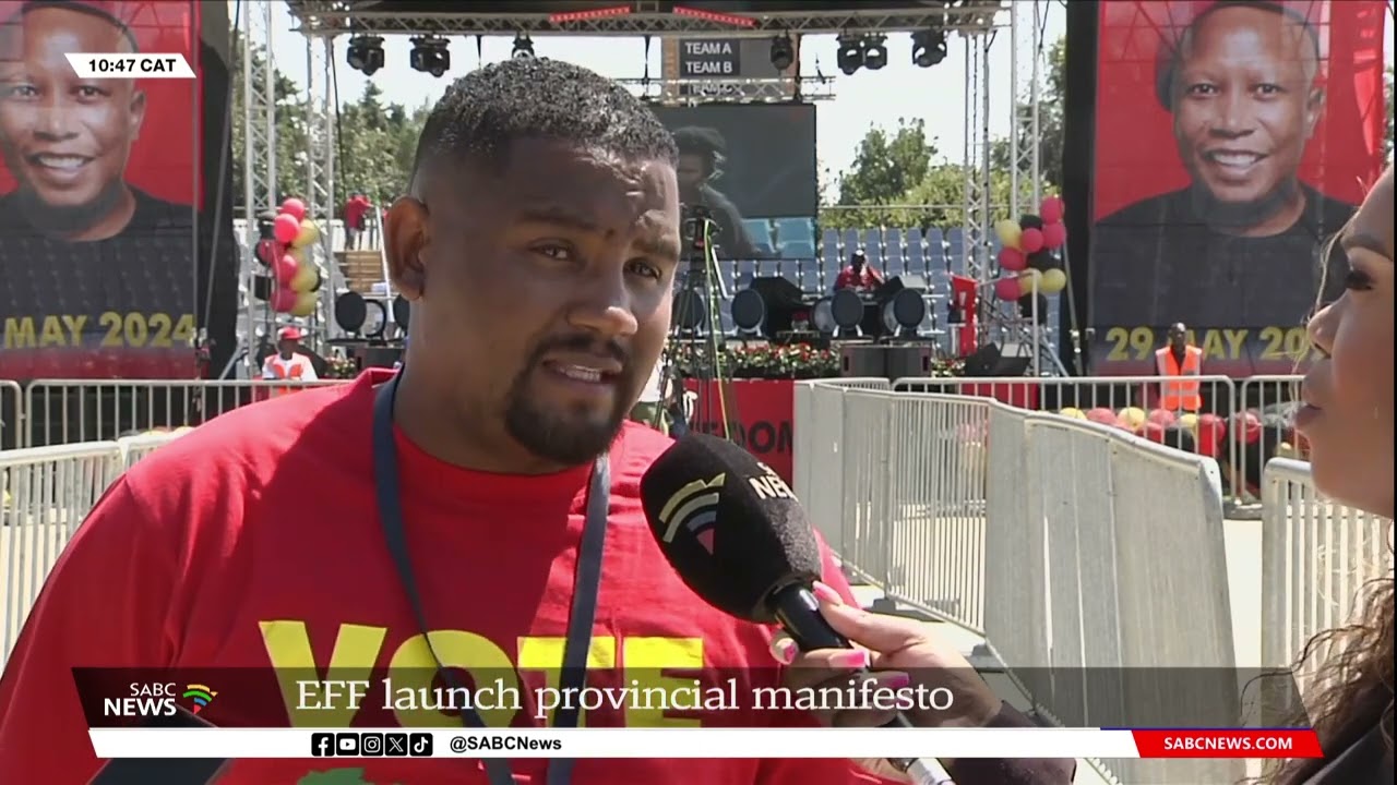 EFF Gauteng Manifesto Launch 2024 |  Provincial manifesto launch in Dobsonville
