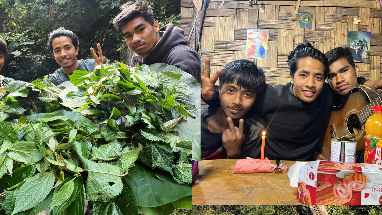 Collecting Wild Mixed Vegetables 🌿 || Surprise 100K Complete! 🎊🙏🏻.