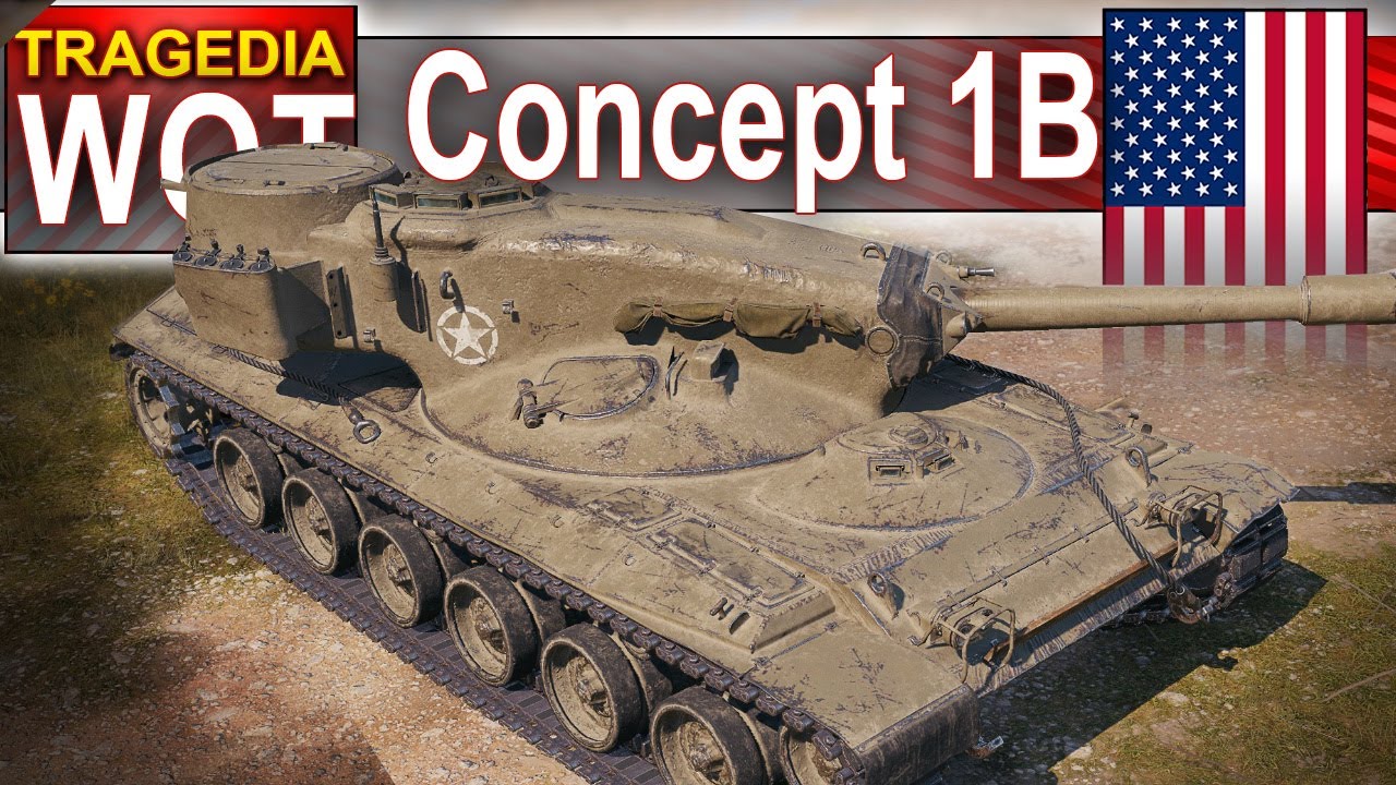 Concept 1b - i szeryf - Tragedia World of Tanks