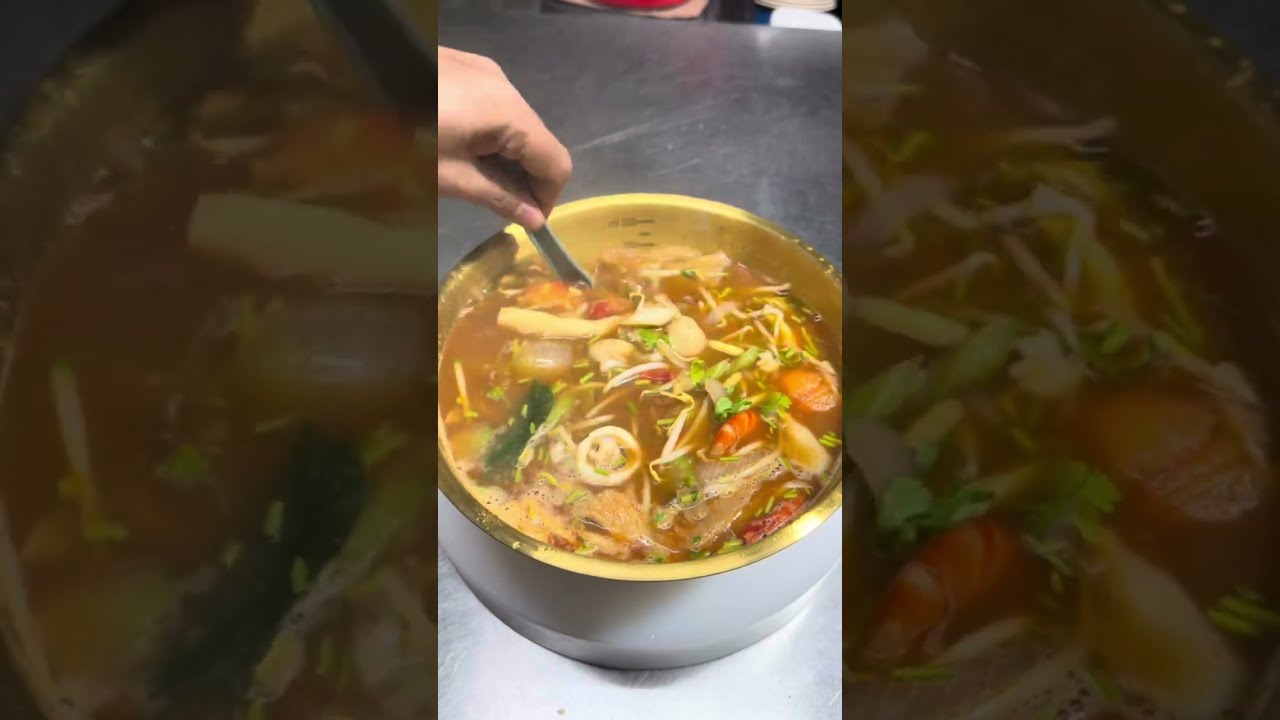 Tomyam tauge cendawan || Rizal tomyam 