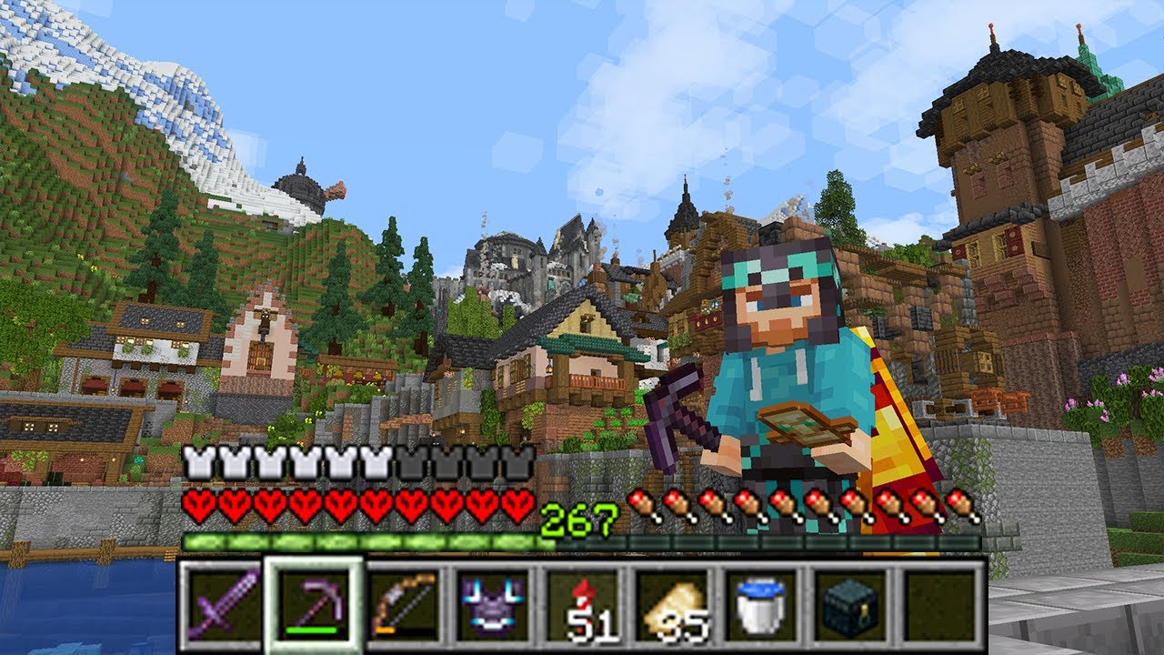 Как управлять инвентарем в хардкорном Minecraft