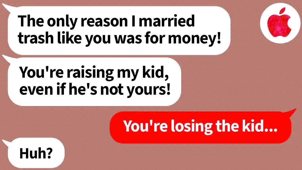 【Apple】My cheating wife thought I would put up with anything she did... she thought wrong