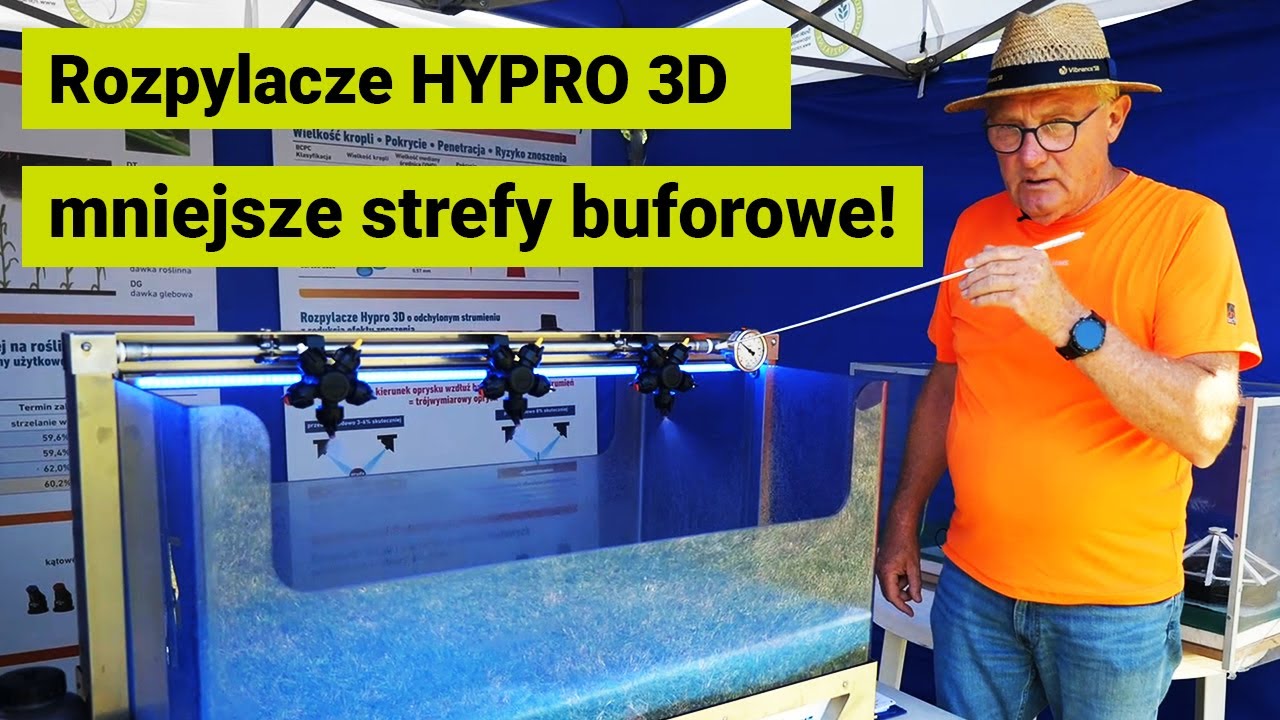 Rozpylacze HYPRO 3D - jak to wygląda w praktyce? | LUMAX