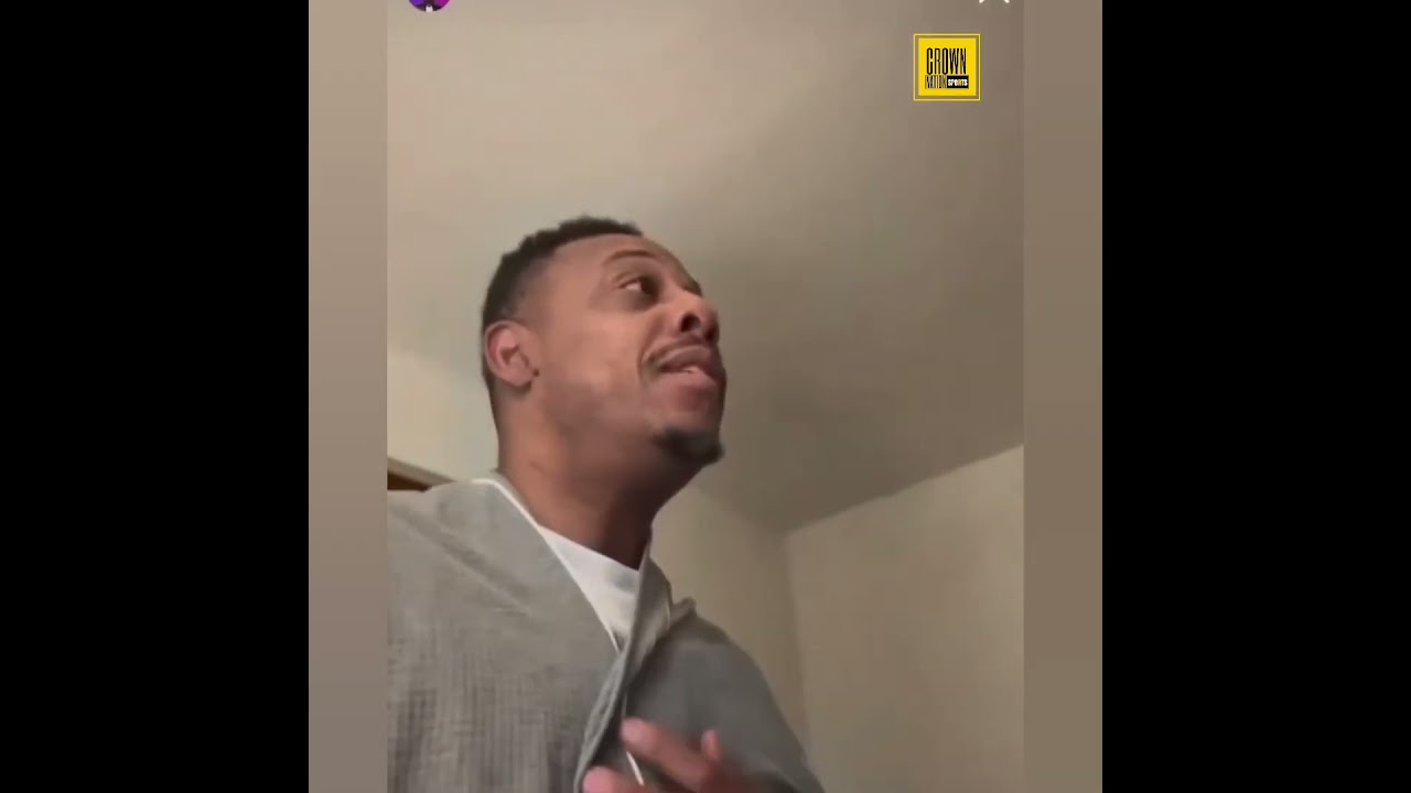 Paul Pierce walks to FS1 headquarters after losing Celtics' bet on himself 🤣
