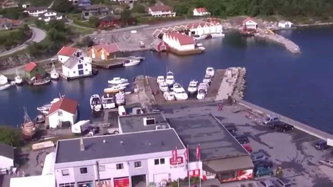 Helikopterflyging på Marknadsdagen i Føresvik