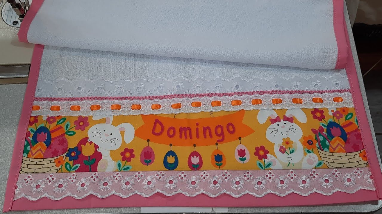 Pano de prato finalizando a semaninha. 