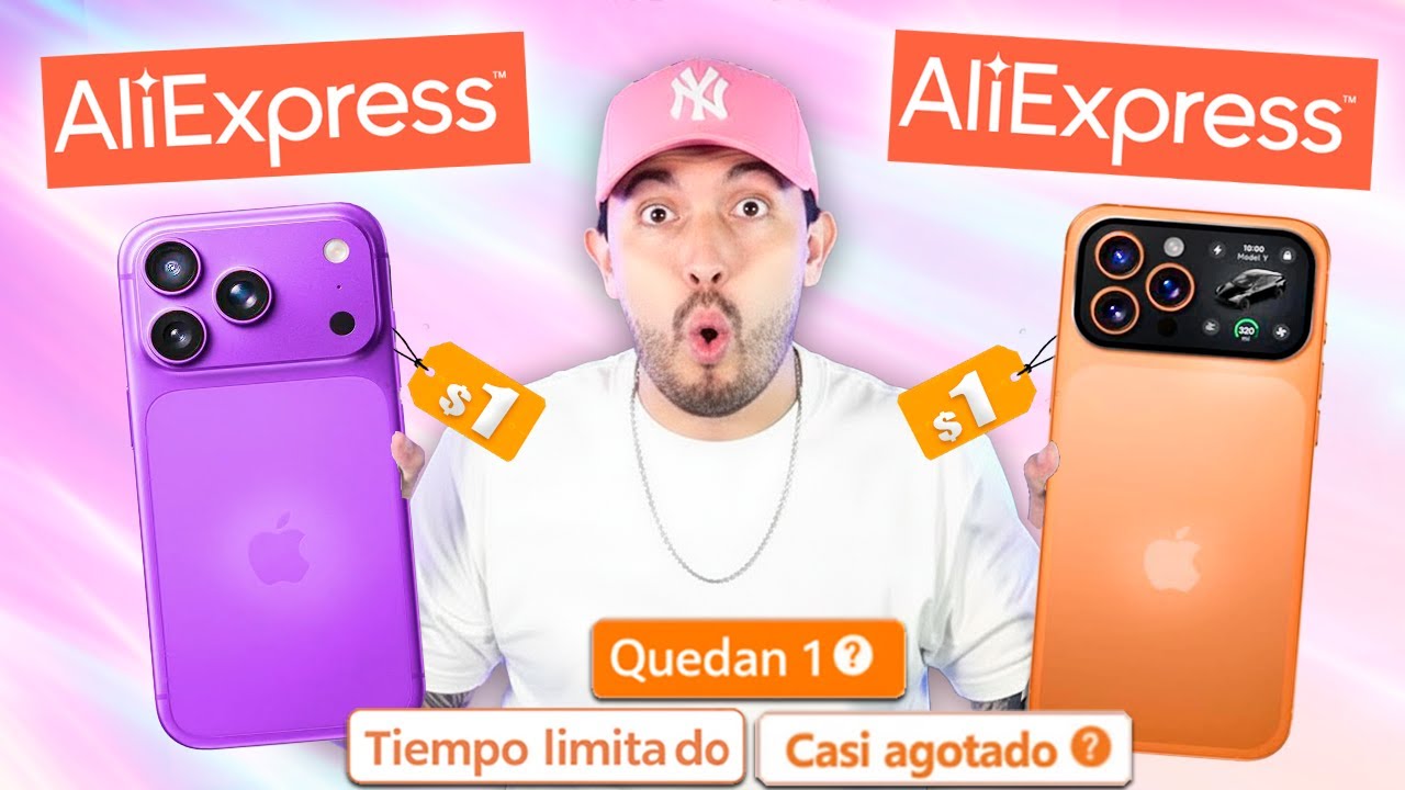 COMPRE TODOS LOS IPHONES 17 PRO MAX MAS BARATOS DE ALIEXPRESS...ME ESTAFAN?