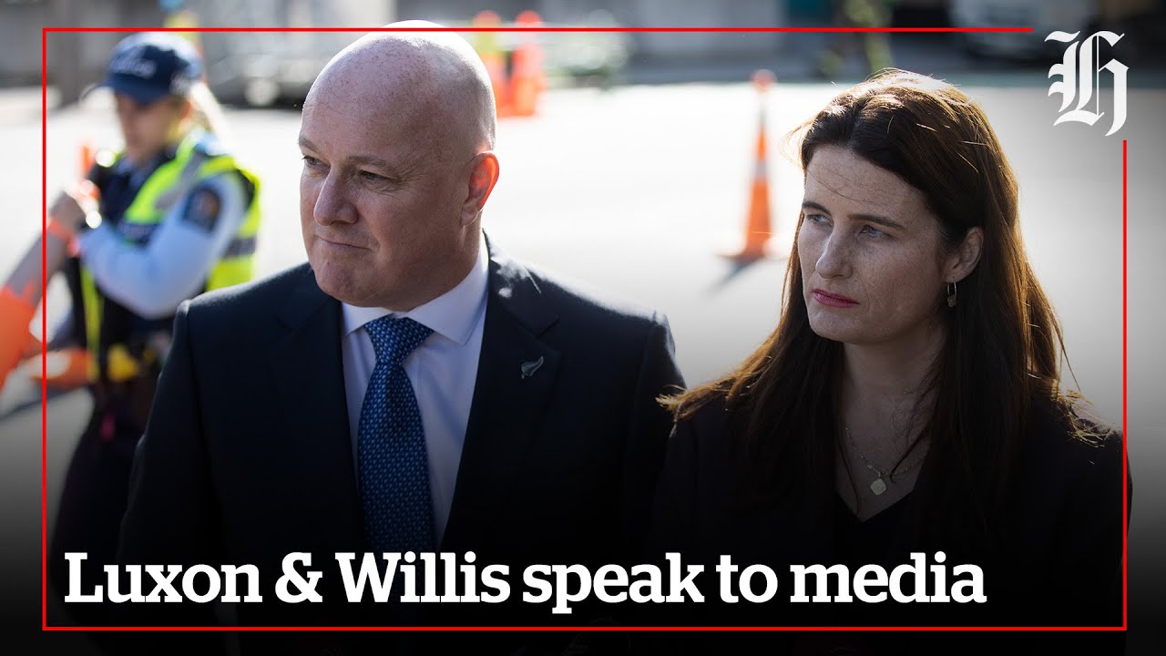 In full: Luxon & Willis speak to media at Wellington Hostel fire | nzherald.co.nz