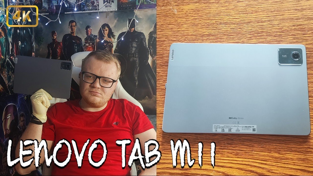 TABLET LENOVO TAB M11 ZA 900ZŁ  - UNBOXING
