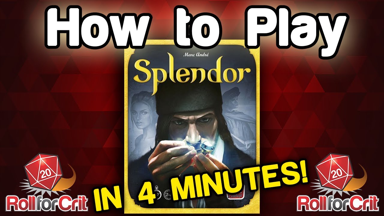 How to Play Splendor | Roll For Crit