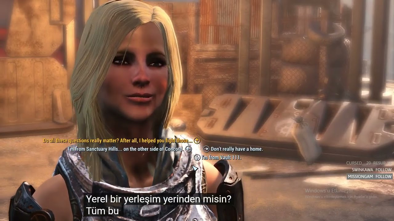 FALLOUT 4 SURVİVAL BROTHERHOOD İLE TANIŞMA #5